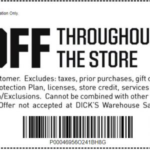 Crofton Athletic Council – Shopping Event 20% OFF Throughout the Store! Friday, March 4th– Monday, March 7th  Crofton Store Location